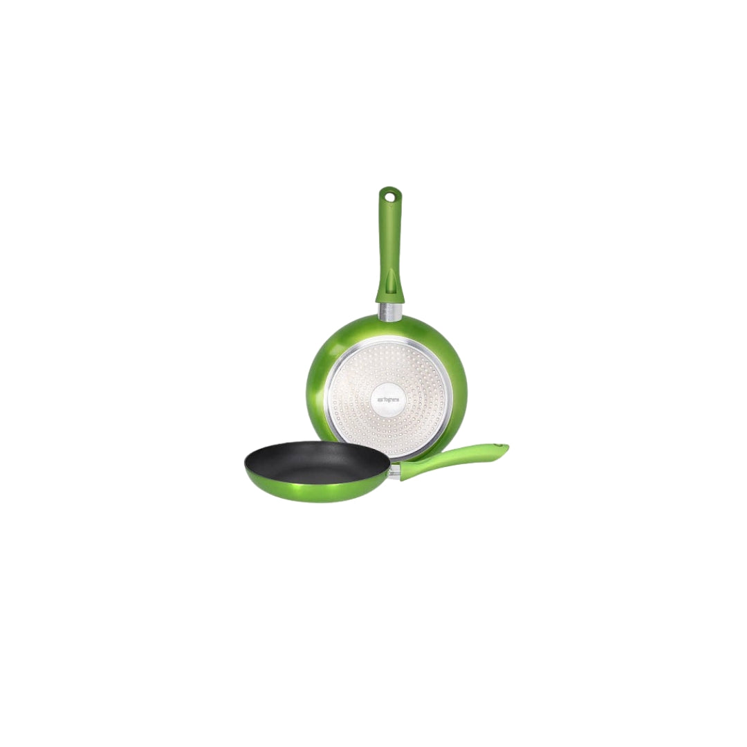 Tognana Shiny Green Cookware & Eco Bottle Set – 3 Pieces - Cookette