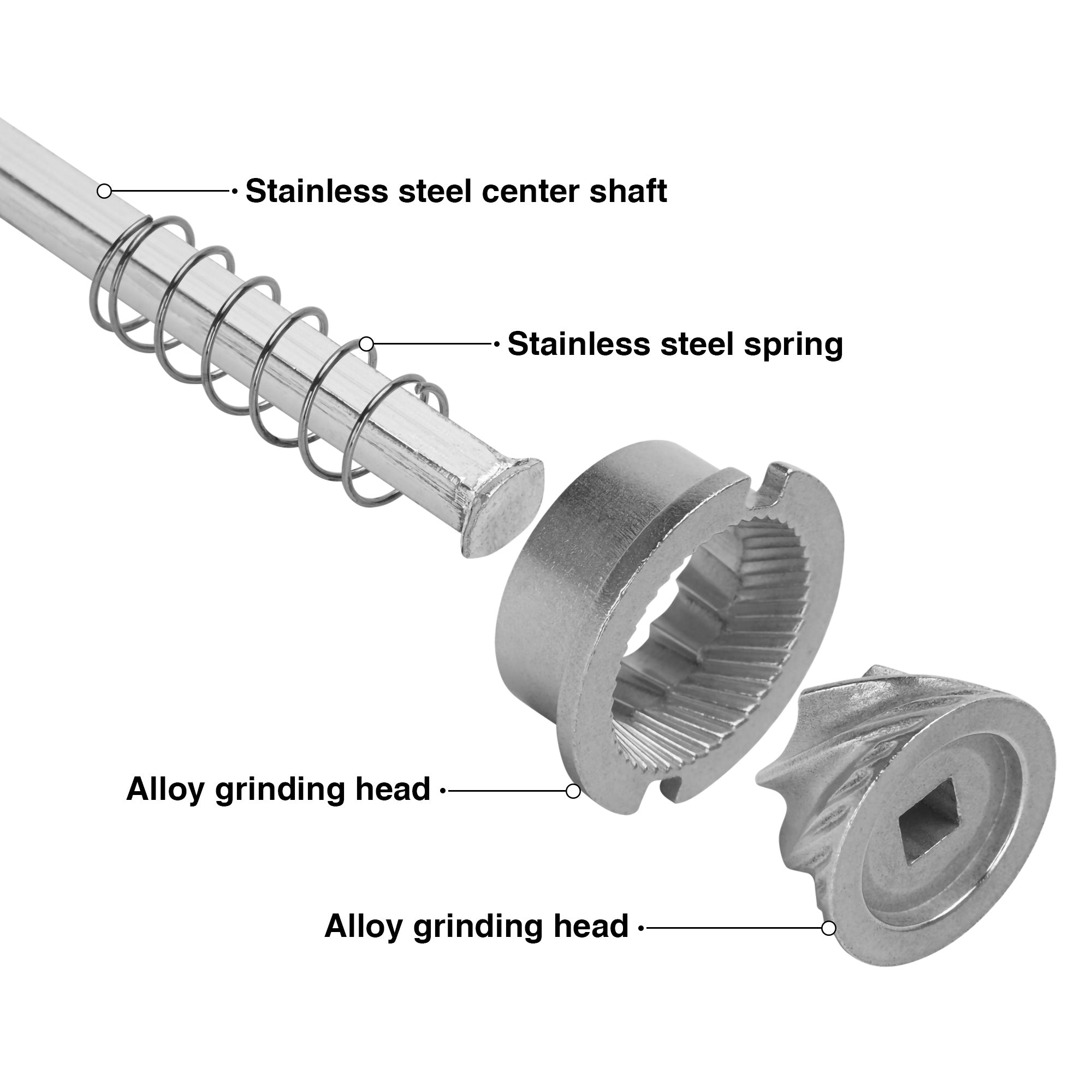 Fissman Pepper mill 16x5 cm (rubber wood body with stainless steel grinder)