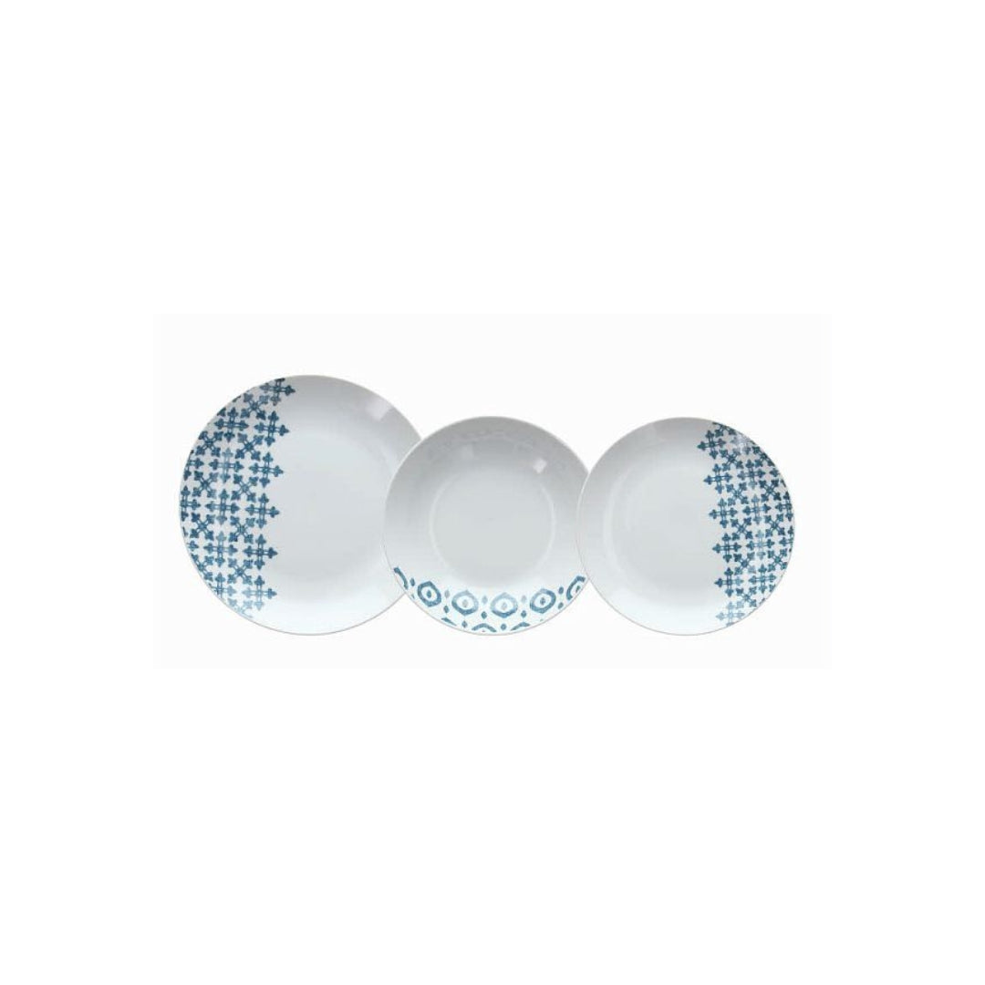 Tognana Table Set - 18 Pcs Madison Arabesque