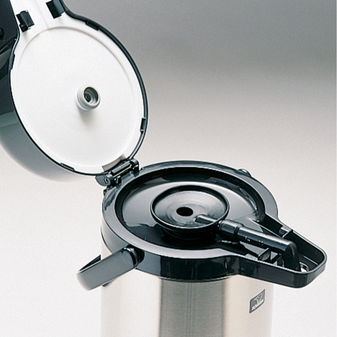 Zojirushi Insulated Air Pot Beverage Dispenser, Stainless AAPE-S 1.9L/2.45L - Cookette