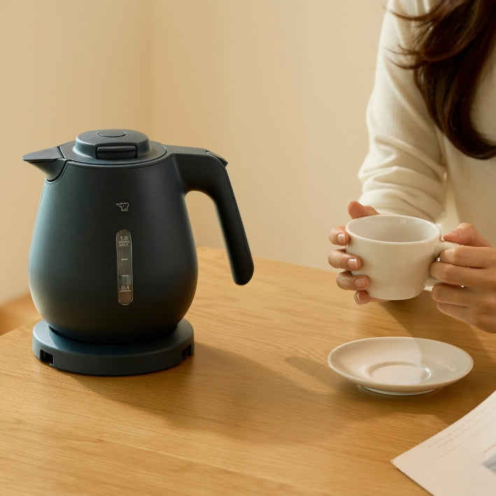 Zojirushi 1.0L Safe-Touch Electric Kettle 1300W – Dark Blue