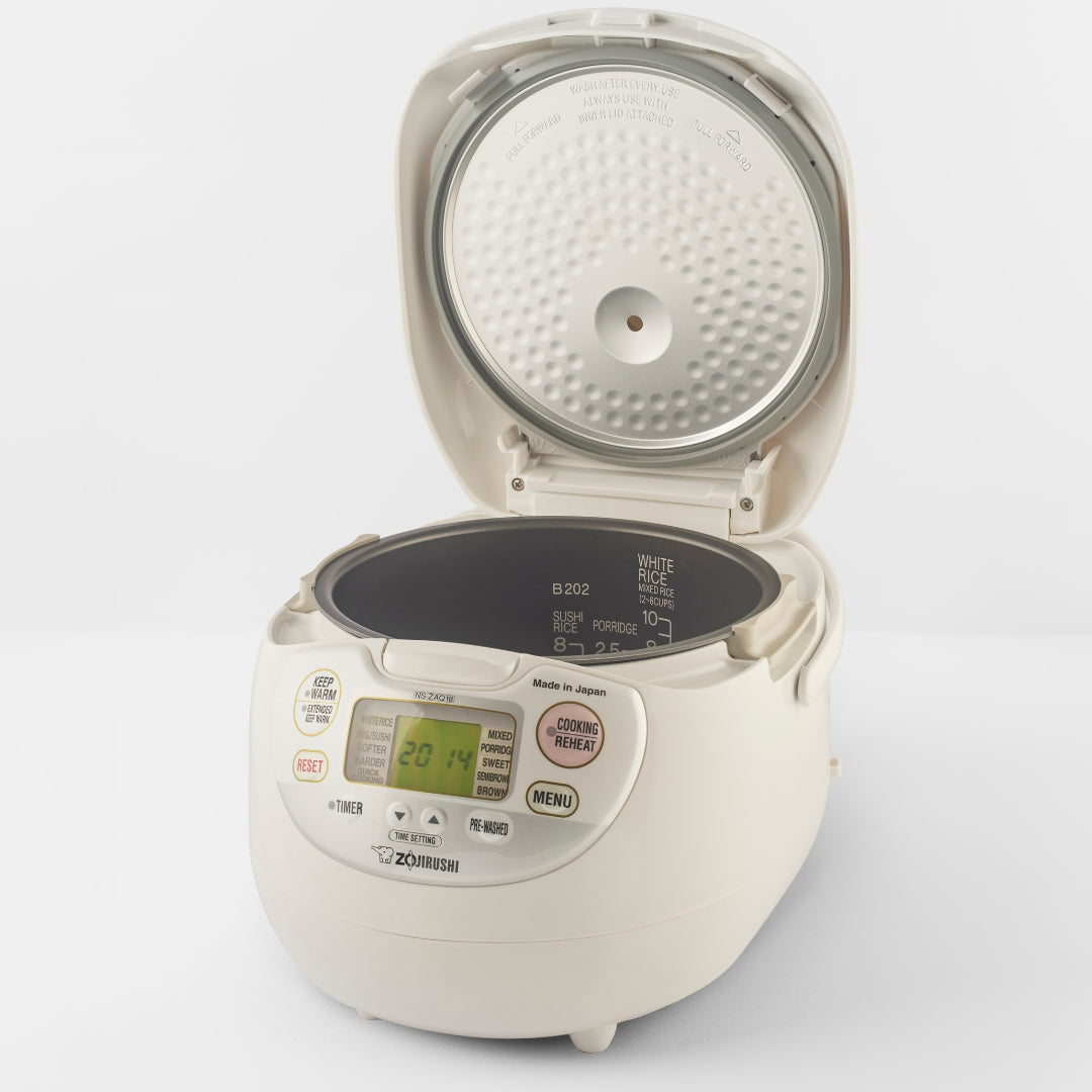 Zojirushi NS-ZAQ10/18 Micom Rice Cooker – Multi-Menu, Non-Stick Inner Pan, Automatic Keep Warm, Japanese Quality