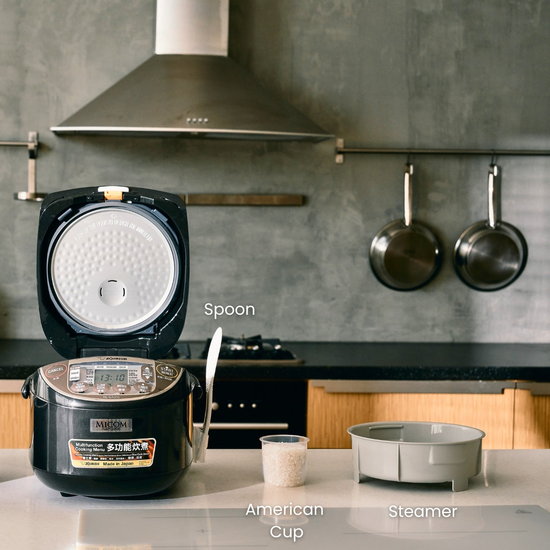 Zojirushi NL-GAQ10/18 Rice Cooker – Non-Stick, Multi-Menu, Easy to Use, Japanese Quality