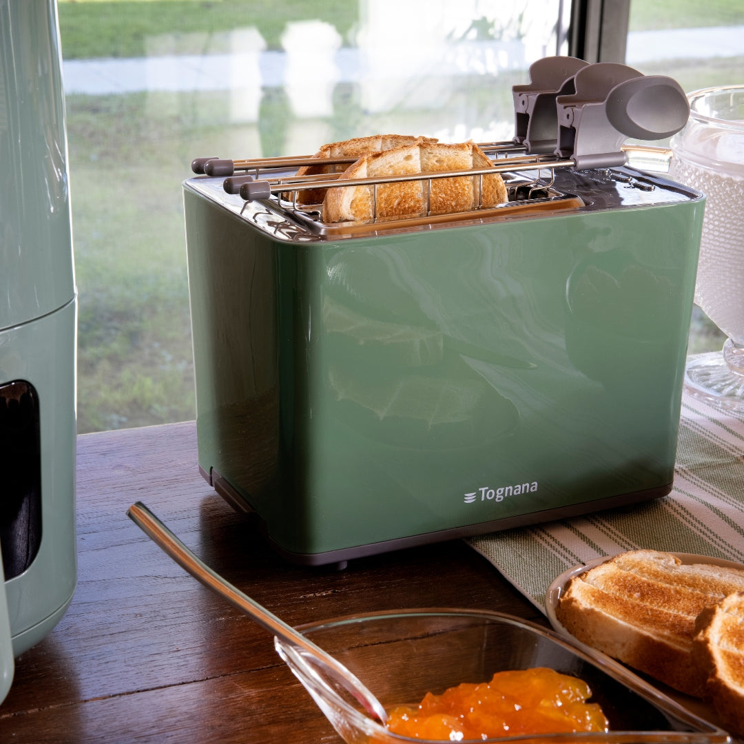 Tognana Iridea Electric Toaster – 850W | Sandwich Racks & 4-in-1 Functionality - Cookette