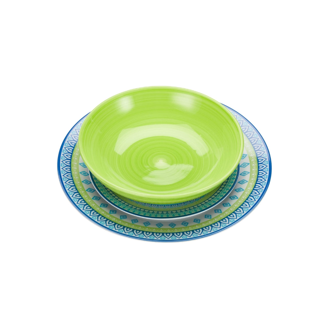 Tognana Table Set 18 Pcs - Olimpia Ginger - Cookette