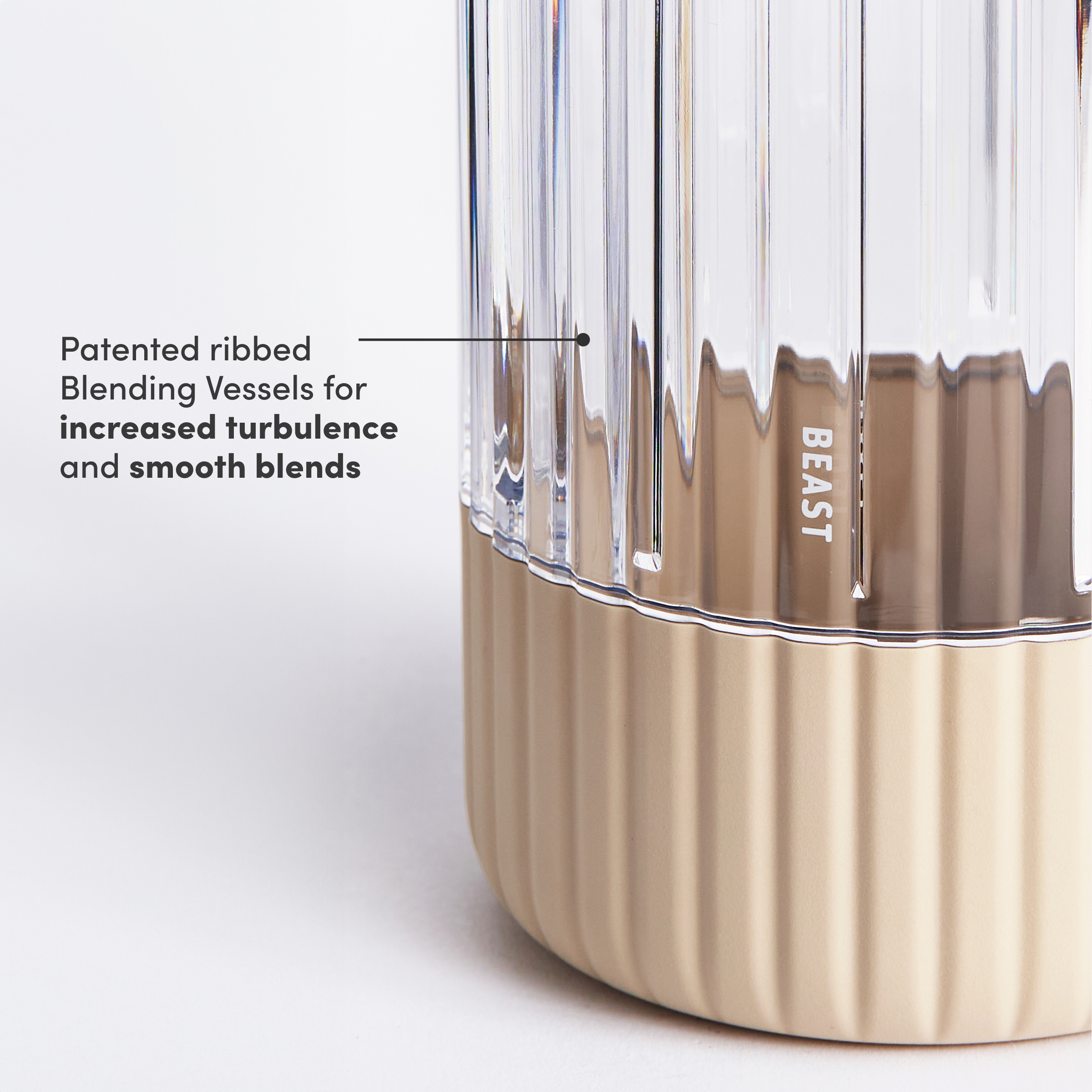 Beast 3 Battery Cordless Mighty GO Open Vessel - Portable Blender