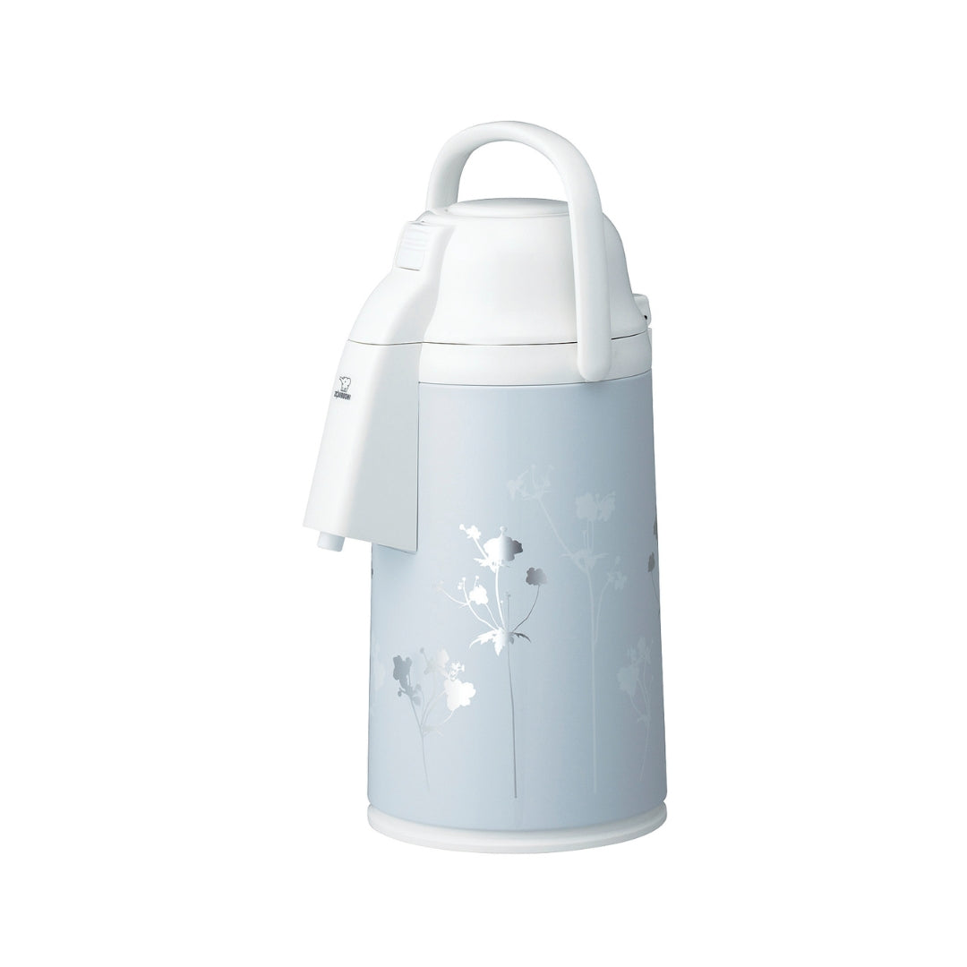 Zojirushi Insulated Glass Lined Beverage Dispenser Air Pot, VRKE - 2.2L/2.5L/3.0L - Cookette