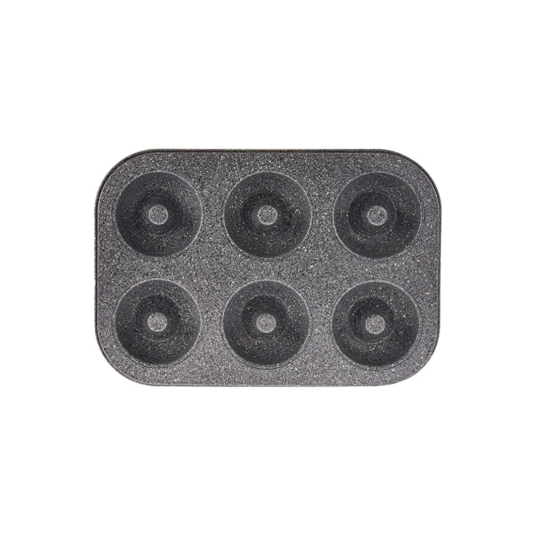 Tognana Non-Stick Sweet Cherry 6 Donut Mould, Carbon Steel