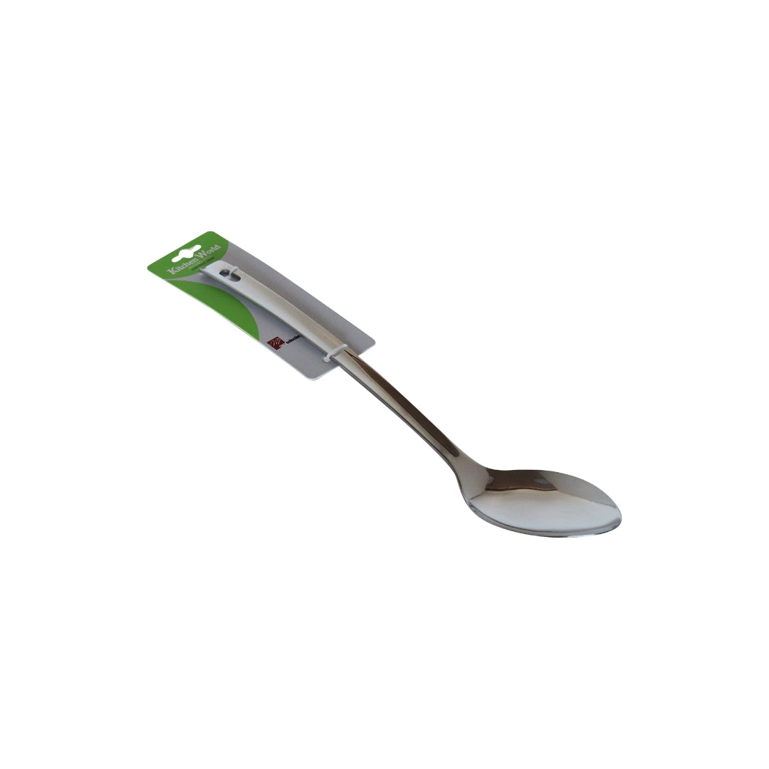 Stainless Steel Basting Spoon | 36 cm Silver  – Premium Cooking & Serving Utensil for Home and Professional Kitchens
