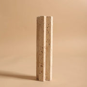 Touche Deco - Tall Travertine Candle Holder L 25/30 CM