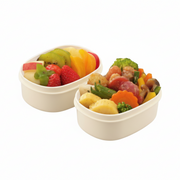 Zojirushi Side Dish Containers 0.22L - Beige/Pink