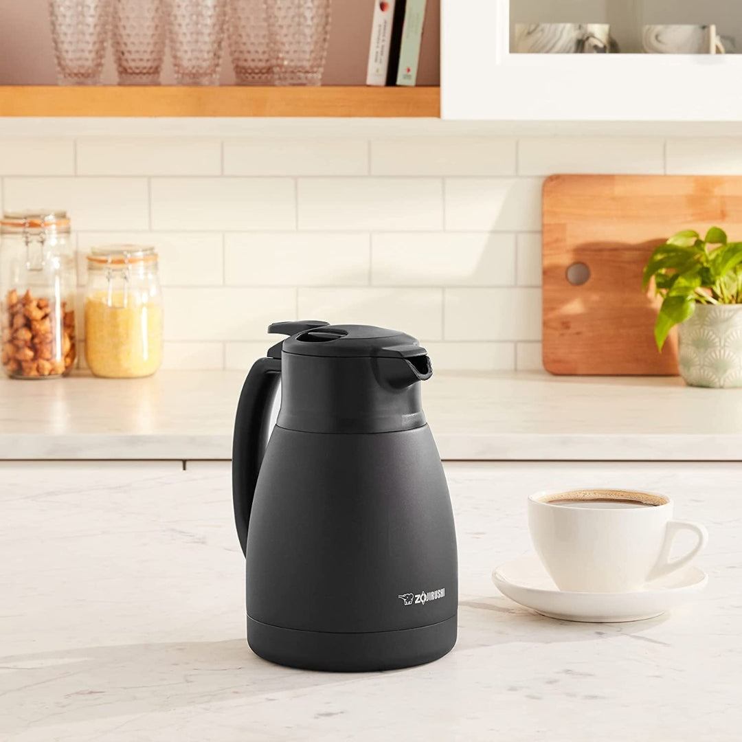 Zojirushi Stainless Steel Vacuum Insulated Carafe, SH-HC 1.0L/1.5L/1.9L - Cookette