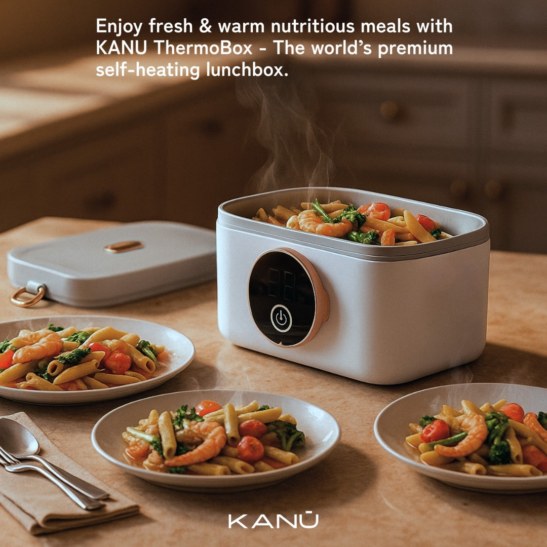 Kanu Thermobox Self-Heating Lunchbox – Portable Electric Food Warmer