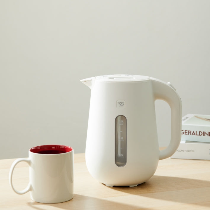Zojirushi 1.5L Family Safe-Touch Electric Kettle 1300W – White