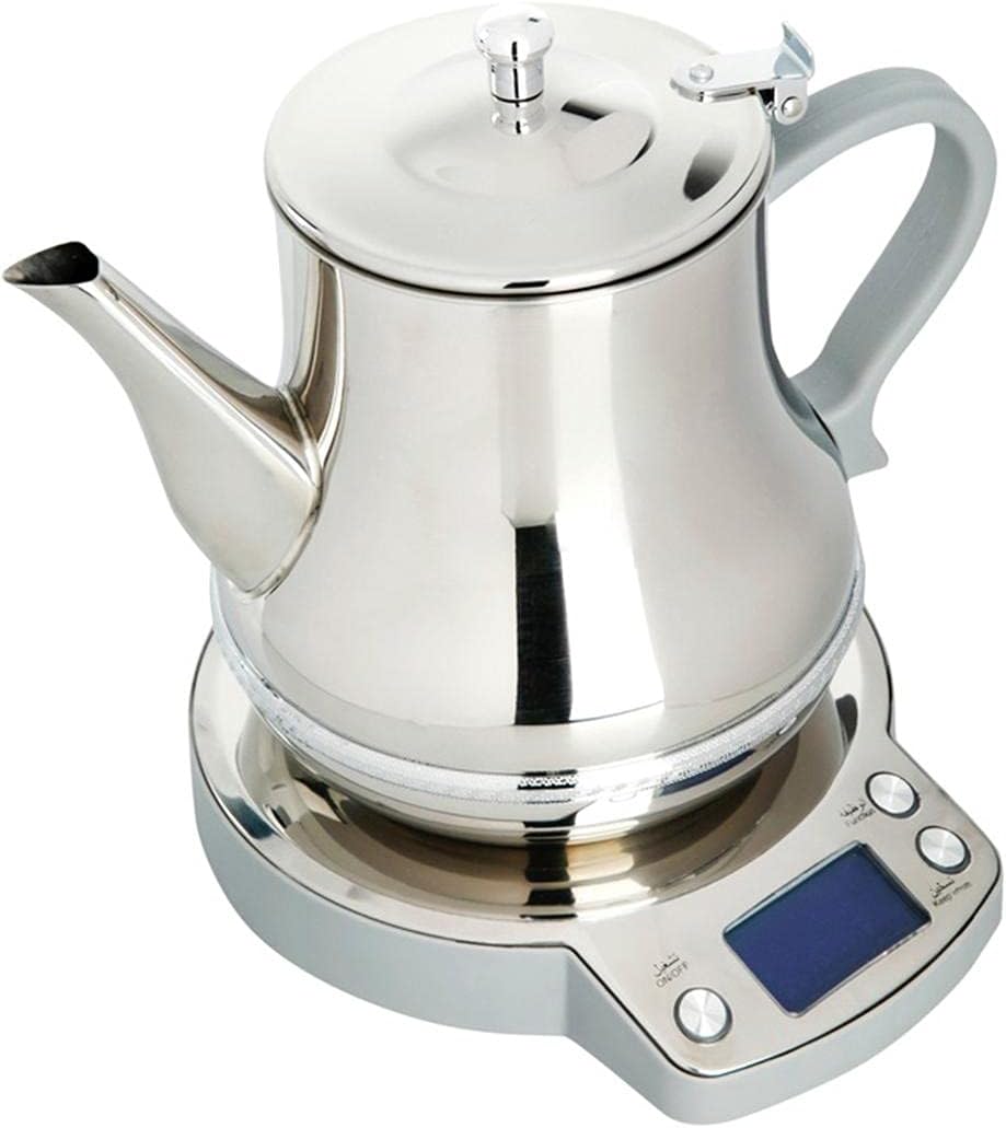 Crownline DUO-252 Karak Tea & Arabic Coffee Maker – Integrated 2-in-1 Station