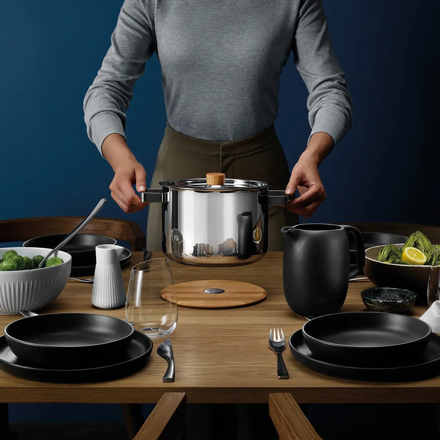 Eva Solo 281260 Nordic Kitchen Pot 6 L/4L