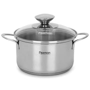 Fissman Saucepot With Lid 14cm/1.1LTR Bambino Series Stainless Steel