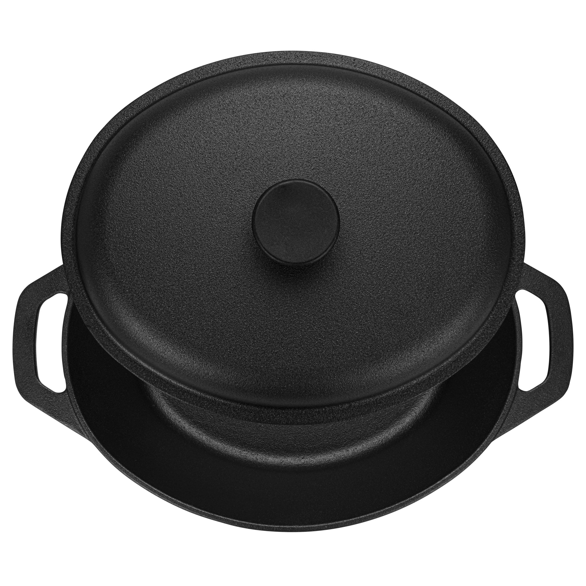 Fissman Casserole with Lid 33cm/6LTR with Lid (Cast Iron)