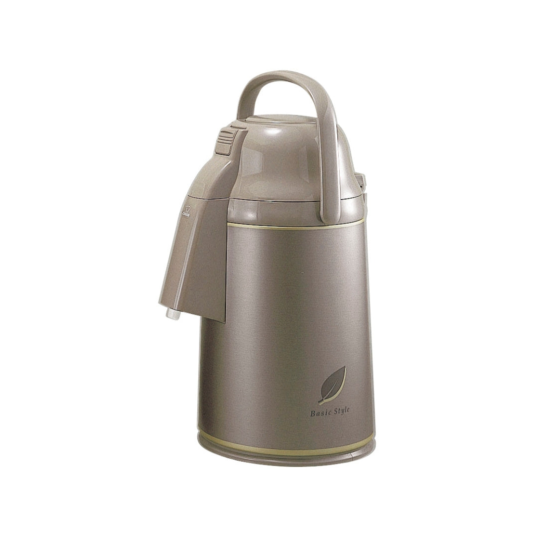 Zojirushi Insulated Glass Lined Beverage Dispenser Air Pot, VRKE - 2.2L/2.5L/3.0L - Cookette