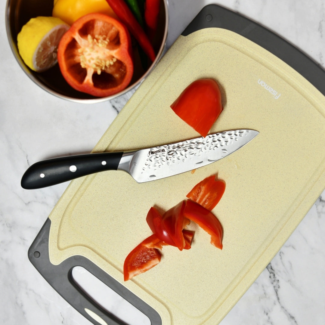 Fissman 6" Chef Knife Hattori Series Black/Silver 6inch