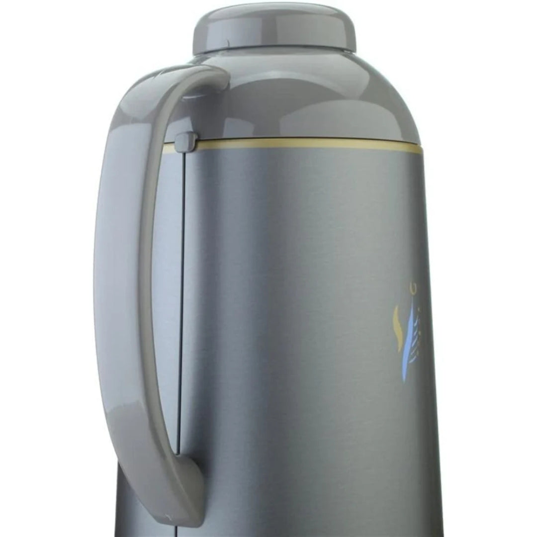 Zojirushi Glass Liner Handy Pot AGYE-10/13/16/19 – Insulated Hot & Cold Beverage Server, Leak-Proof Push-Button, Durable Japanese Quality