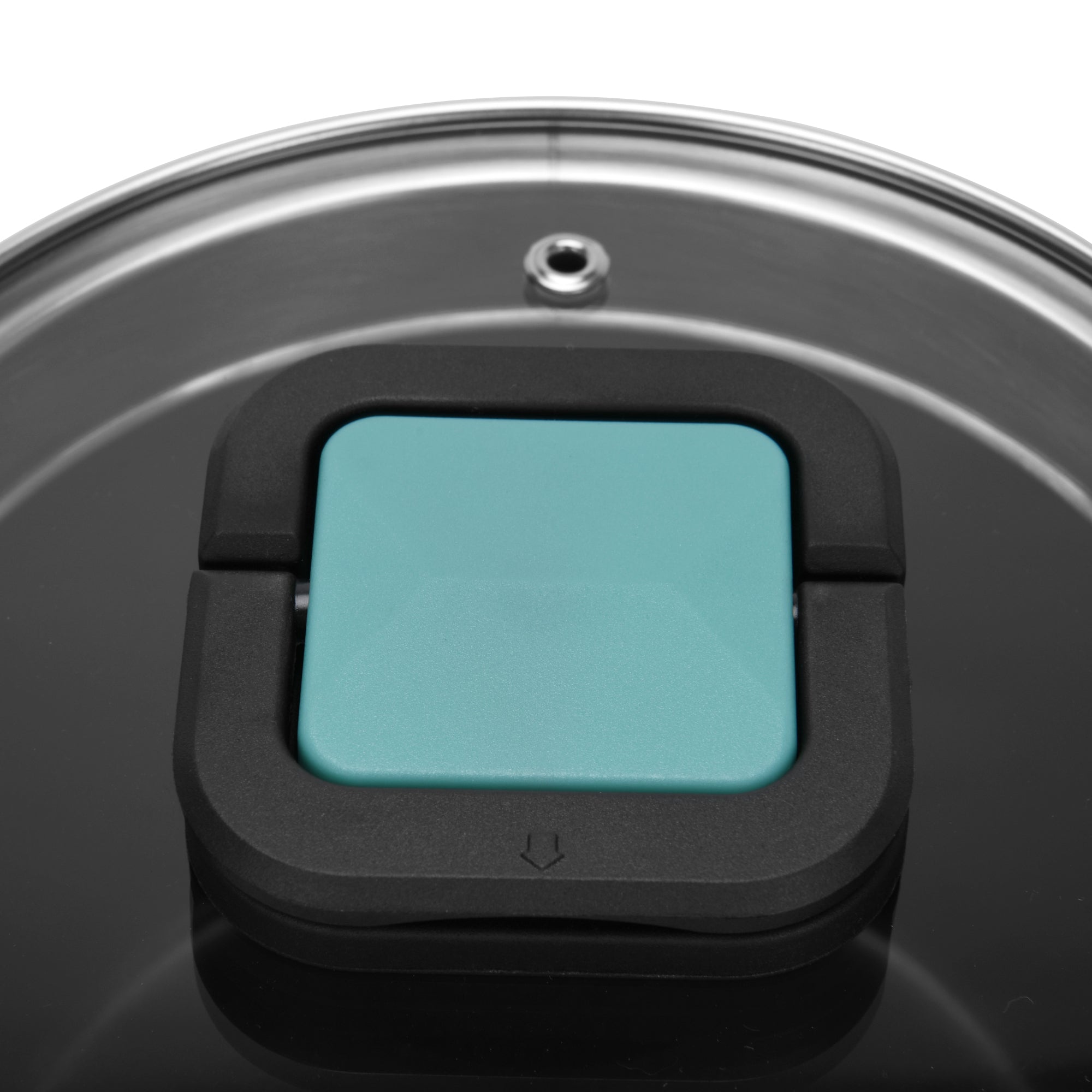 Fissman Milk Pot 16cm/2.5LTR With Glass Lid Stainless Steel