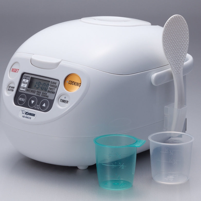 Zojirushi NS-WAQ (1.0L / 5.5 Cups) Rice Cooker – Perfectly Cooked Rice, Non-Stick, Durable & Easy-to-Use