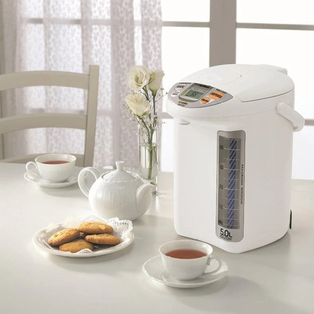 Zojirushi MICOM Electric Hot Water Dispensing Pot, CD-LCQ50 - Cookette