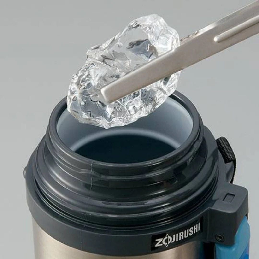 Zojirushi Stainless Steel Vacuum Insulated Bottle with Cup, SFCC - 1.3L/1.5L/1.8L/2.0L - Cookette