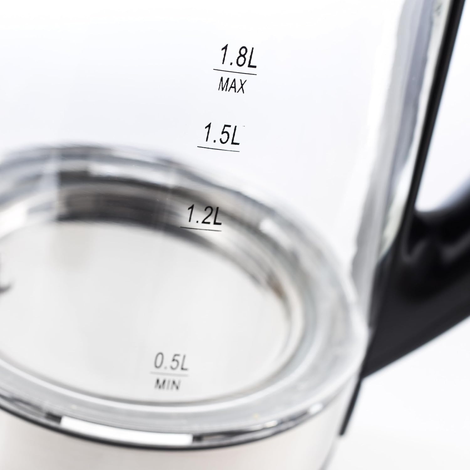 Crownline KT-414 Electric Glass Kettle - 1.8L with LED Lighting
