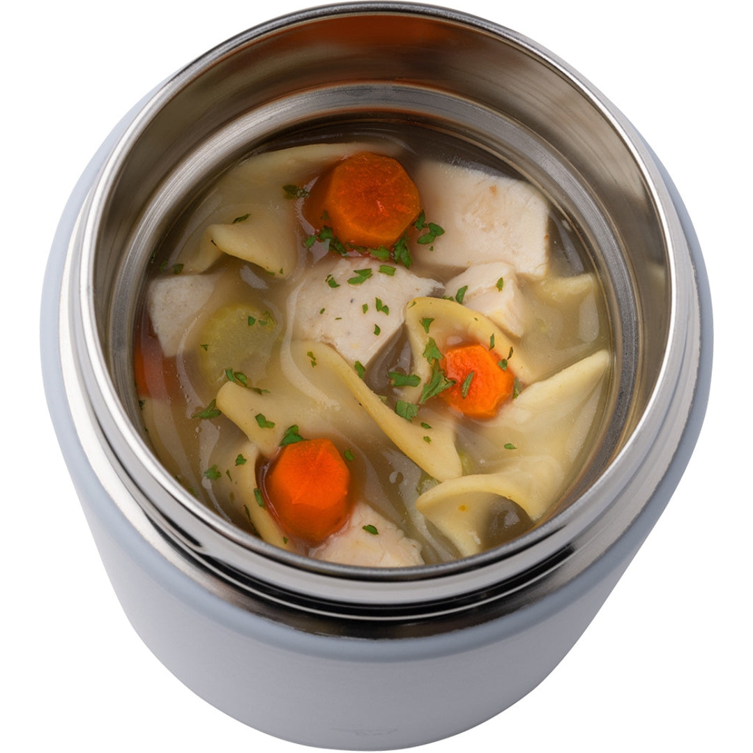 Zojirushi Stainless Steel Vacuum Insulated Food Jar, SW-KA 0.3L/0.4L/0.52L/0.75L - Cookette