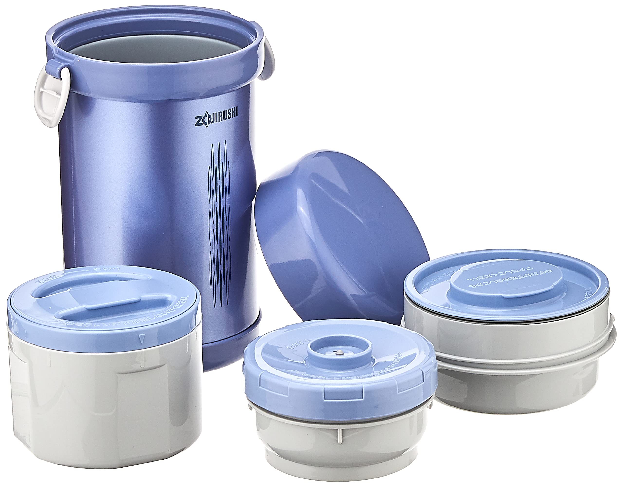 Zojirushi SL-NC 0.84L Stainless Steel Vacuum Lunch Jar – Durable, Leak-Proof, Portable, Keeps Food Hot & Cold