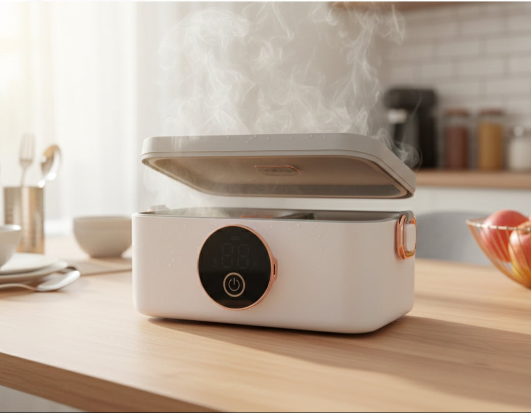 Kanu Thermobox Self-Heating Lunchbox – Portable Electric Food Warmer