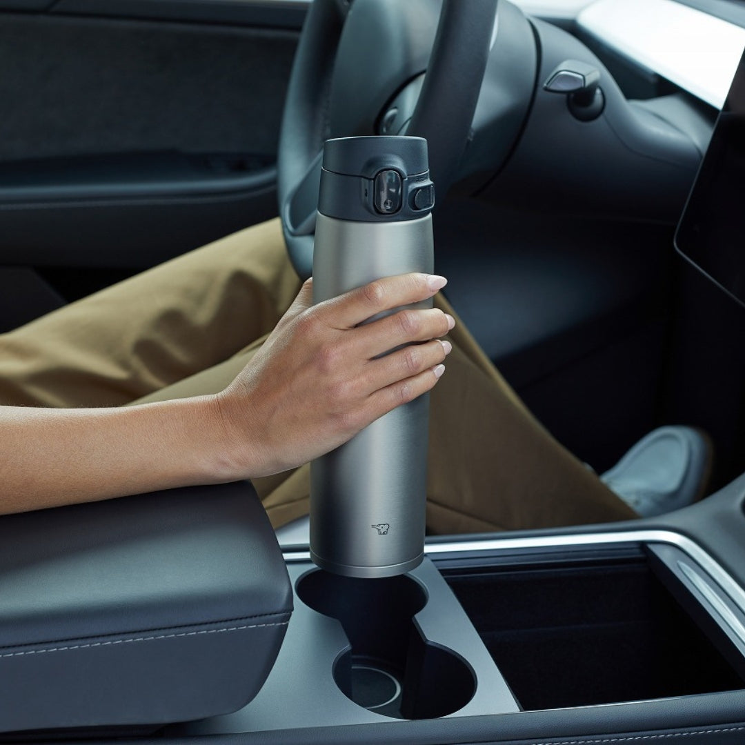 Zojirushi One Touch Stainless Insulated Steel Vacuum Bottle, SM-VA 0.6L/0.72L - Cookette