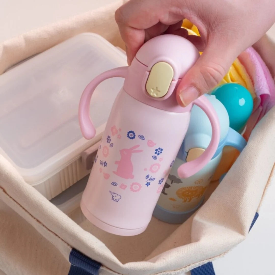 Zojirushi Stainless Steel Vacuum Insulated Kids Bottle, SQ-DA30E - Cookette