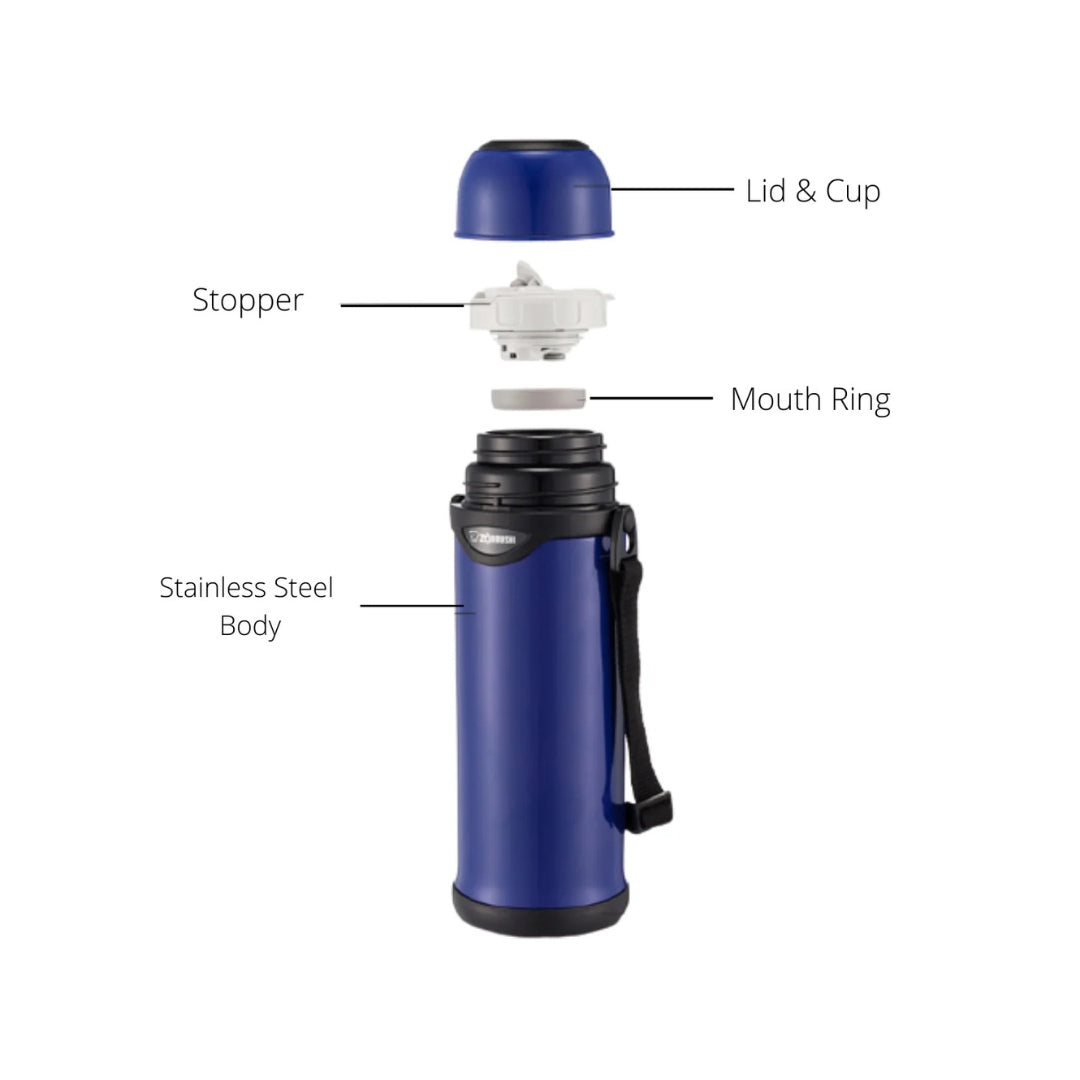 Zojirushi flask bottle with cup, SJ-TG 0.8 L / 1.0 L