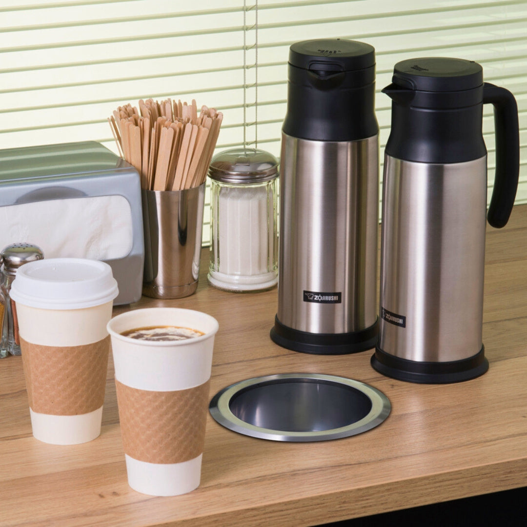 Zojirushi SH-MAE10 Creamer – Durable Stainless Steel Server for Hot & Cold Beverages