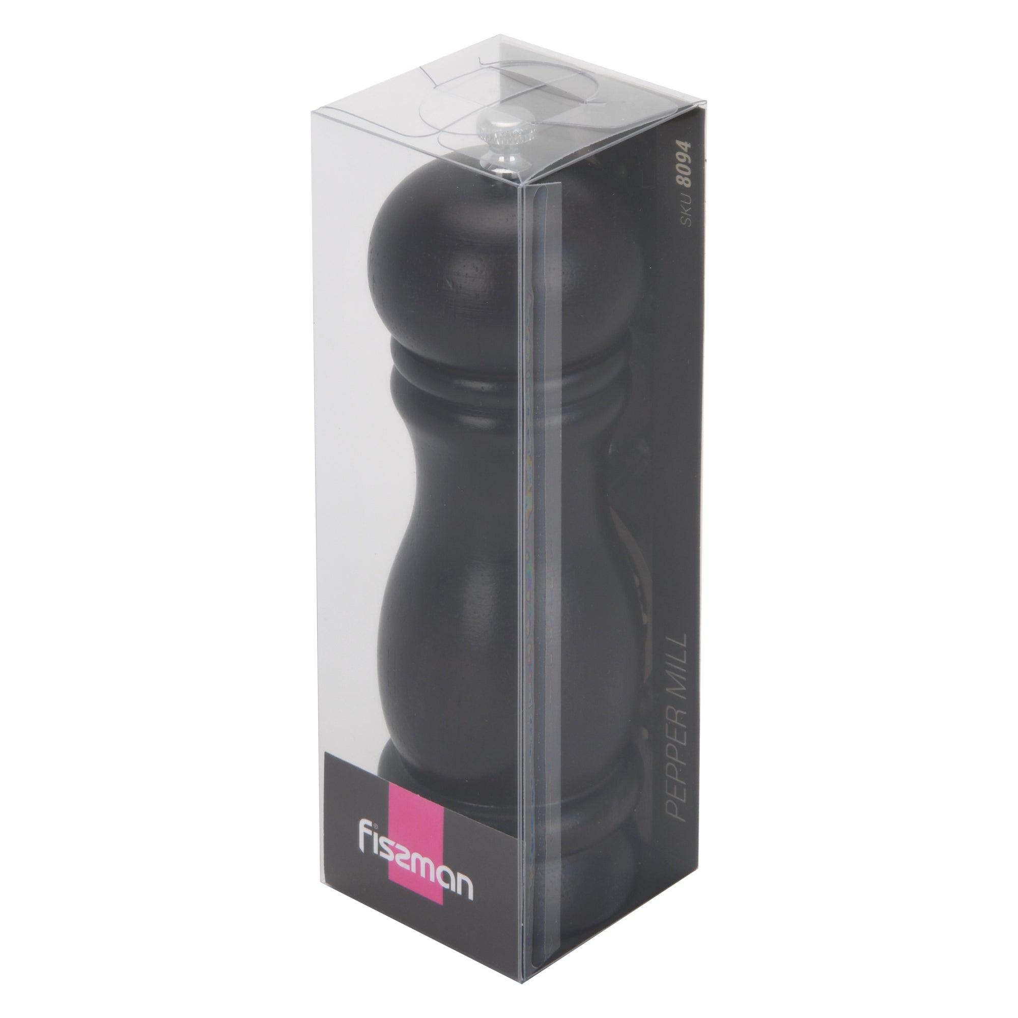Fissman Pepper mill 16x5 cm (rubber wood body with stainless steel grinder)