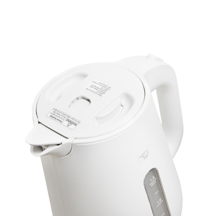 Zojirushi 1.5L Family Safe-Touch Electric Kettle 1300W – White