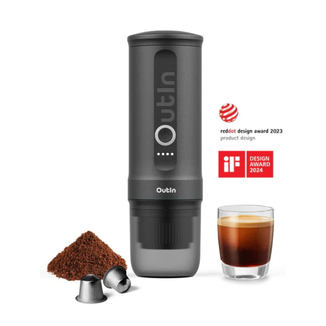 Outin Nano Portable Espresso Machine - 20 Bar Self-Heating