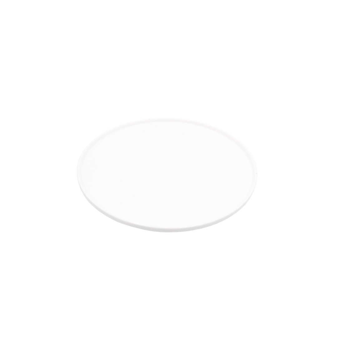 AJ Porcelain 10/12 Inches Ceramic Pizza Plate – Classic White Tableware for Restaurants, Cafes & Home Use