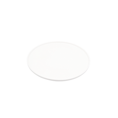 AJ Porcelain 10/12 Inches Ceramic Pizza Plate – Classic White Tableware for Restaurants, Cafes & Home Use