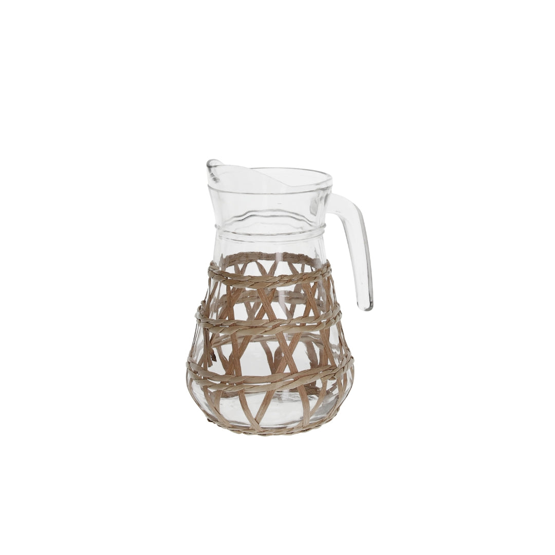 Tognana Netted Glass Pitcher Jug - 49 oz