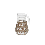 Tognana Netted Glass Pitcher Jug - 49 oz - Cookette
