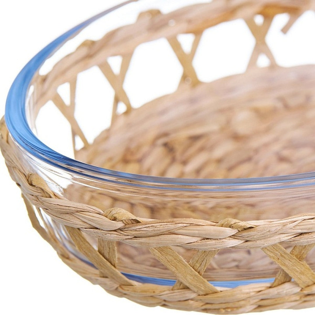 Tognana Glass Oval Baking Dish/Glass Bakeware Clear Net - Cookette