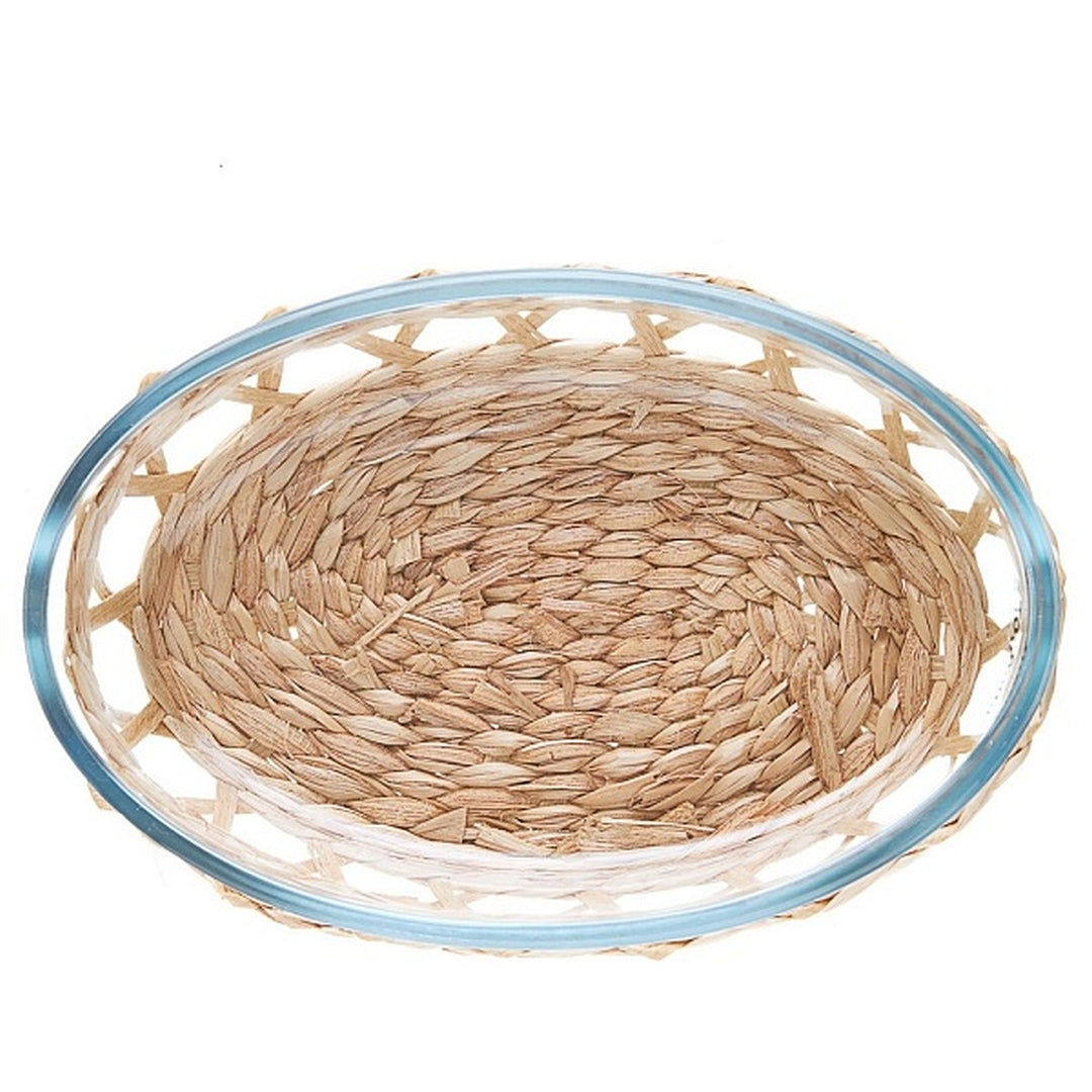 Tognana Glass Oval Baking Dish/Glass Bakeware Clear Net - Cookette
