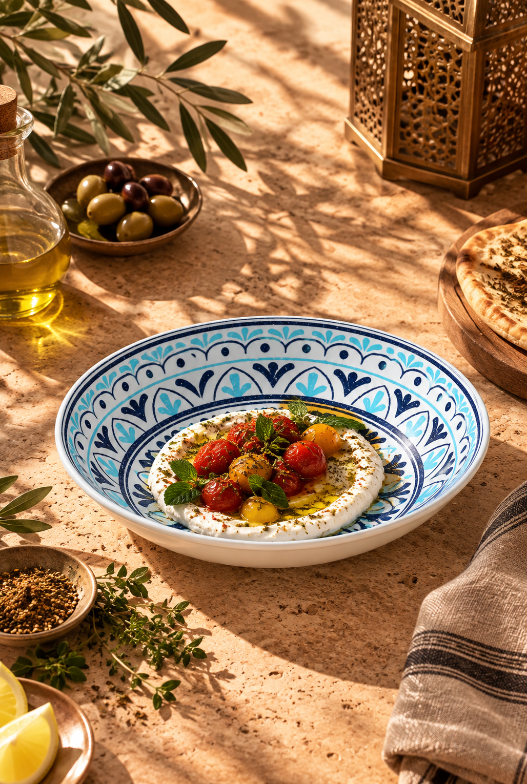Tognana Melamine Deep Oval Plate/Salad Plate/Show Plate