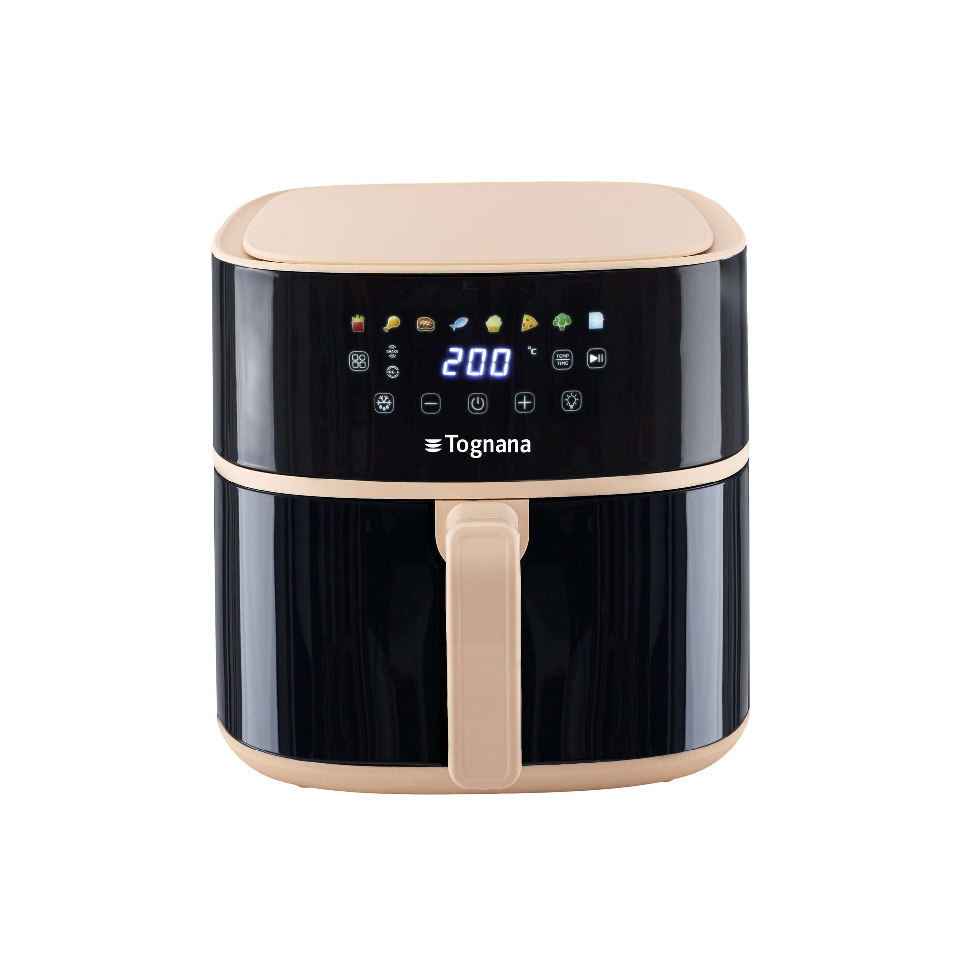 Tognana Iridea Electric Air Fryer 8L – Wind Circulation + Double Resistance | 2000W - Cookette
