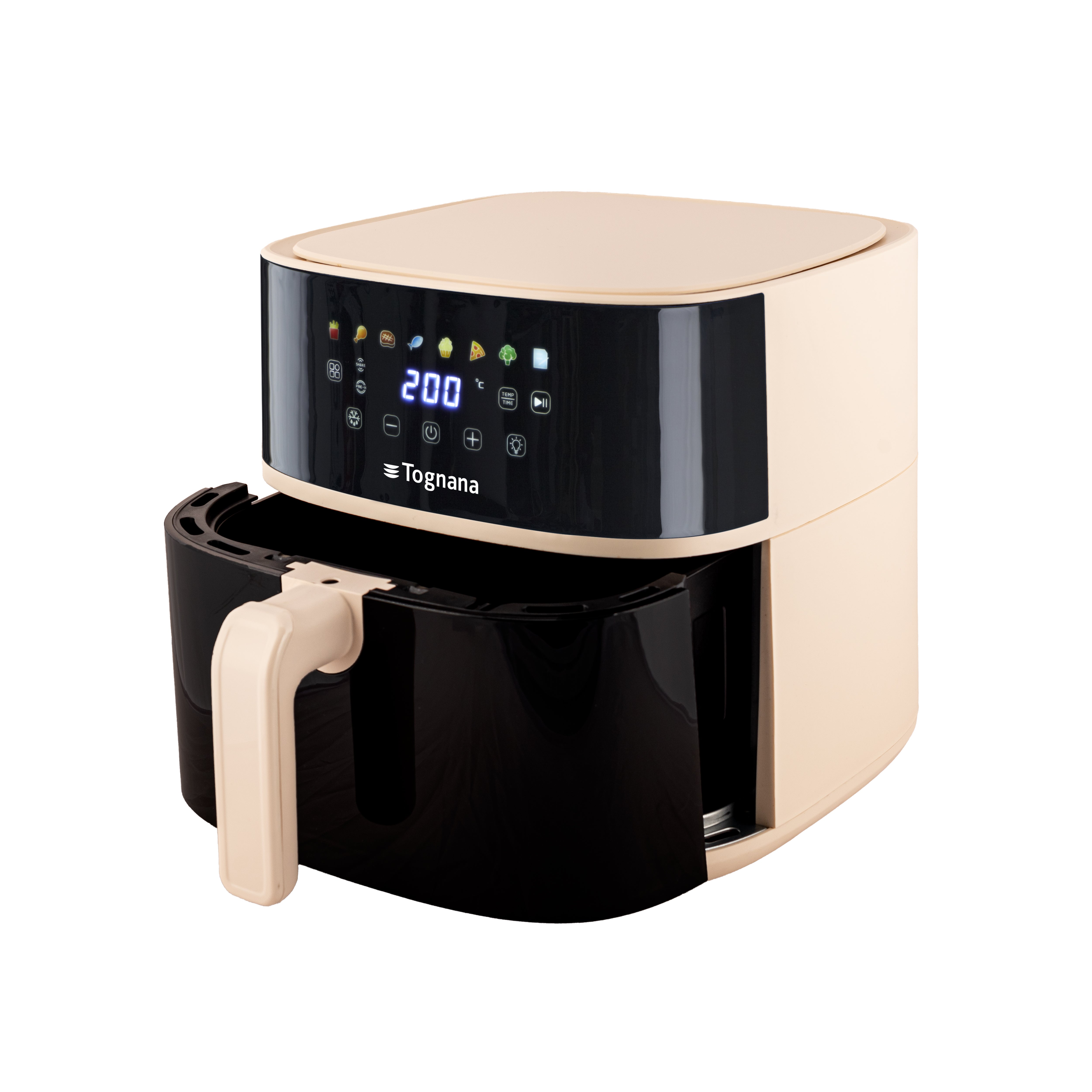 Tognana Iridea Electric Air Fryer 8L – Wind Circulation + Double Resistance | 2000W - Cookette