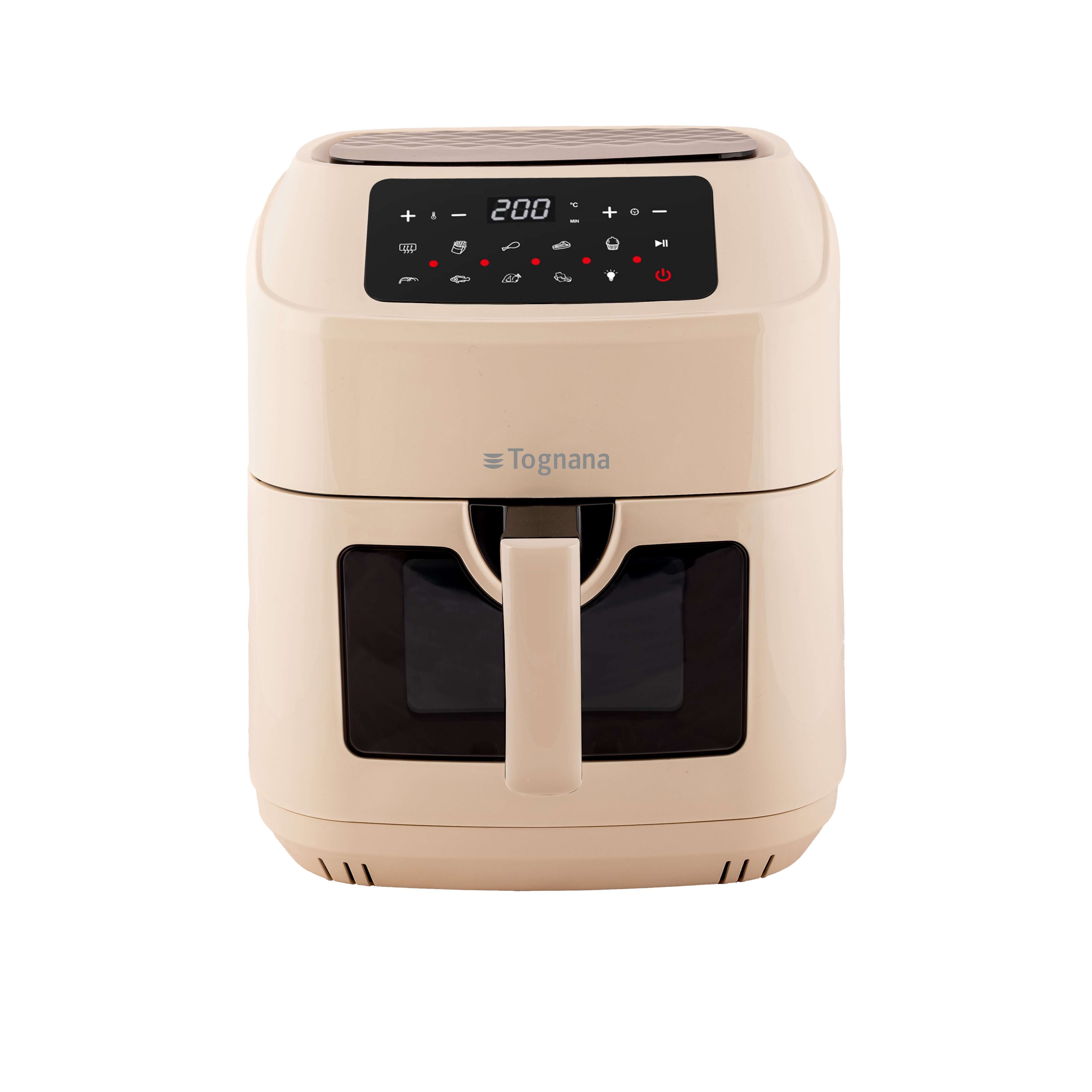 Tognana Iridea Electric Air Fryer 9.2L – Wind Circulation + Double Resistance | 2150W - Cookette